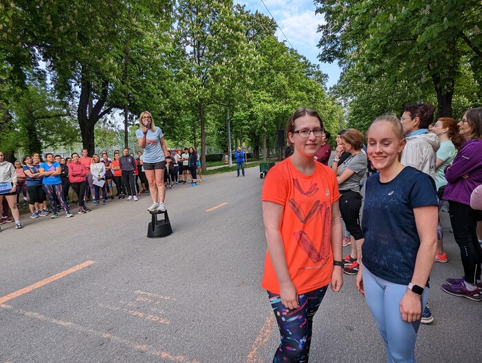 Vorschaubild Bericht „Teilnahme am Lauftraining“