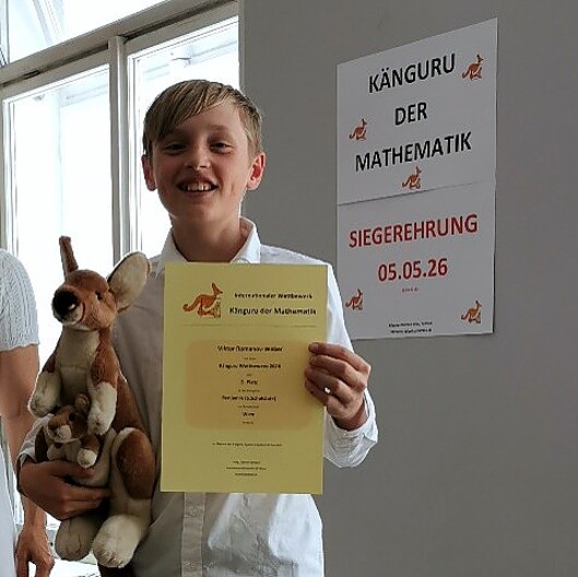Vorschaubild Bericht „Top-Platzierung bei Mathematik-Wettbewerb“