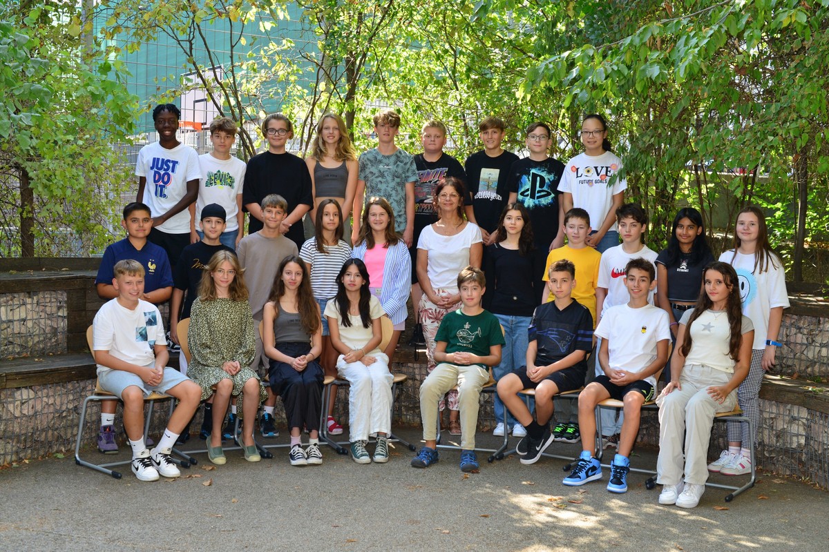 Klassenfoto der 3a