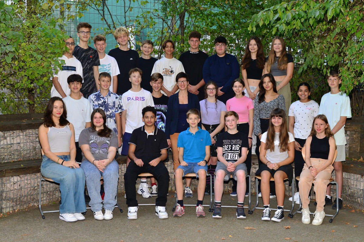 Klassenfoto der 4a