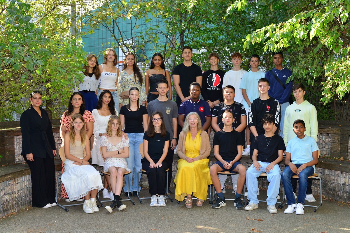 Klassenfoto der 5b