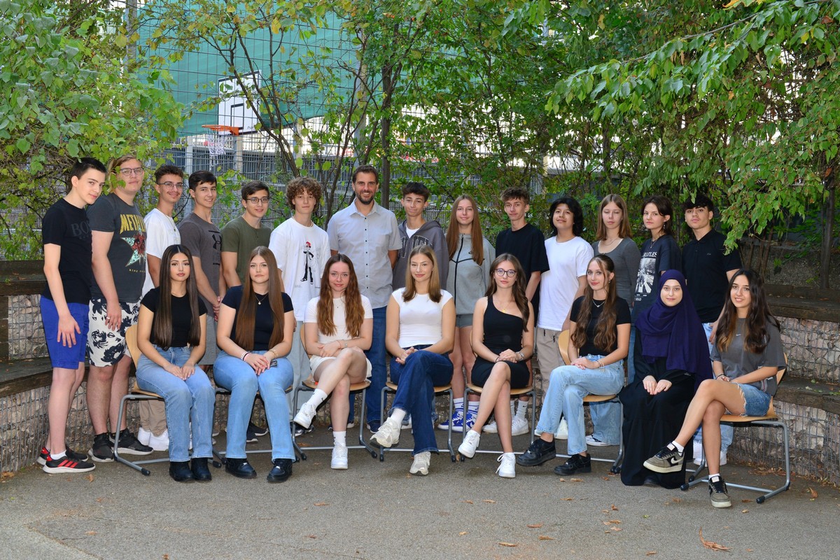 Klassenfoto der 6b