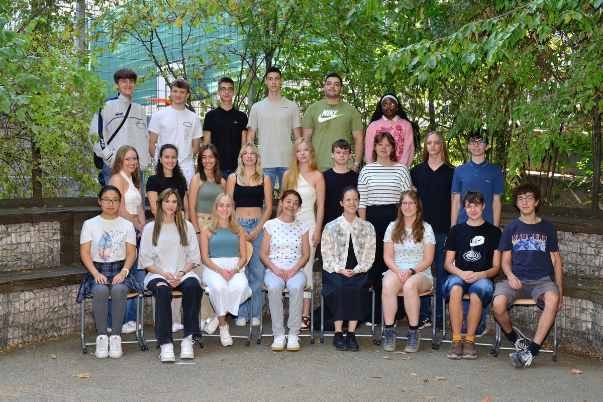 Klassenfoto der 7b